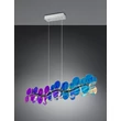 Pendul Trio PULSE metal, plastic, transparent, LED, 18W, 4000K, 2000Lm - R33681153