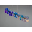 Pendul Trio PULSE metal, plastic, transparent, LED, 18W, 4000K, 2000Lm - R33681153