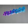 Pendul Trio PULSE metal, plastic, transparent, LED, 18W, 4000K, 2000Lm - R33681153