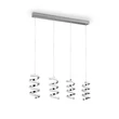 Pendul Trio LAOLA metal, crom, LED, 4000K, 32W, 5000lm - R34184106