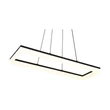 Pendul Trio CAMINO metal, plastic, alb, negru, LED, 27W, 4000K, 3400Lm - R35771132