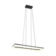 Pendul Trio CAMINO metal, plastic, alb, negru, LED, 27W, 4000K, 3400Lm - R35771132