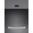 Pendul Trio CAMINO metal, plastic, alb, negru, LED, 27W, 4000K, 3400Lm - R35771132