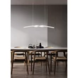 Pendul Trio GINKO metal, alb, LED, 18W, 2100lm, 4000K - Trio-R35791131