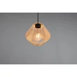 Pendul Trio LUCILLE hartie, negru, maro, E27 - Trio-R36111026