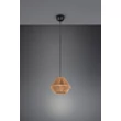 Pendul Trio LUCILLE hartie, negru, maro, E27 - Trio-R36111026
