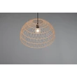 Pendul Trio PAULETTE hartie, negru, maro, E27 - Trio-R36141026