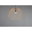 Pendul Trio PAULETTE hartie, negru, maro, E27 - Trio-R36141026