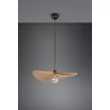 Pendul Trio LAURINE hartie, negru, maro, E27 - Trio-R36161026