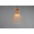Pendul Trio ROSALIE metal, hartie, negru, maro, E27 - Trio-R36191036
