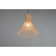Pendul Trio ROSALIE metal, hartie, negru, maro, E27 - Trio-R36191036