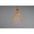 Pendul Trio ROSALIE metal, hartie, negru, maro, E27 - Trio-R36191036