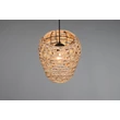 Pendul Trio JEAN metal, natural, negru, E27 - Trio-R36221036
