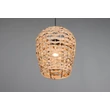 Pendul Trio JEAN metal, natural, negru, E27 - Trio-R36221036