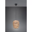 Pendul Trio JEAN metal, natural, negru, E27 - Trio-R36221036