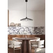 Pendul Trio MARGARITA metal, negru, E27 - R36431032