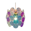 Pendul Trio IRIDE metal, plastic, transparent, E27 - R36711053