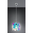 Pendul Trio IRIDE metal, plastic, transparent, E27 - R36711053