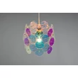Pendul Trio IRIDE metal, plastic, transparent, E27 - R36711053