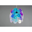 Pendul Trio IRIDE metal, plastic, transparent, E27 - R36711053