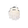 Pendul Trio POMP metal, acrill, crom, transparent, LED, 2700K - 6500K, 30W, 4300lm - R37341106