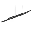 Pendul Trio ODIO, metal, negru, LED, 22W, 2500lm, 3000K - Trio-R37882132