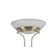 Lampadar Trio ORSON metal, sticla, alama, alb, LED, 3000K, 1x28W, 3200lm, 1x6W, 600lm - R40073508