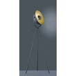 Lampadar  Trio CHEWY metal, negru, auriu, E27 - R40181032