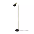 Lampadar Trio ADAM metal, negru, auriu, E27 - R41041080