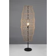 Lampadar Trio HIVE metal, natural, negru, E27 - Trio-R41681036