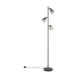 Lampadar  Trio CADIZ metal, sticla, negru, antracit, E14 - R41783042