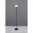 Lampadar Trio GLENN, metal, sticla, negru, alb, E14 - Trio-R41961032