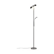 Lampadar  Trio PALERMO metal, nichel, LED, 5W+18W, 3000-4000-6500K, 500+2000Lm - R45741107