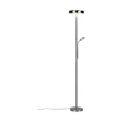 Lampadar  Trio PALERMO metal, nichel, LED, 5W+18W, 3000-4000-6500K, 500+2000Lm - R45741107