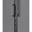 Lampadar  Trio PALERMO metal, negru, LED, 5W+18W, 3000-4000-6500K, 500+2000Lm - R45741132