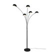 Lampadar Trio DITO metal, negru, E14 - R46155032