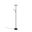 Lampadar Trio SPECTER, metal, negru, LED, 17W+4.5W, 1900lm+450lm, 2700K+4000K+6500K - Trio-R47842132