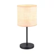 Veioza Trio AIMEE metal, natur, negru, bej, E27 - R51851036