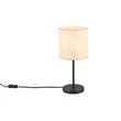 Veioza Trio AIMEE metal, natur, negru, bej, E27 - R51851036