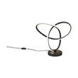 Veioza Trio LANDO metal, acril, negru, alb, LED, 8W, 3000K, 800Lm - R53591132