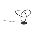 Veioza Trio LANDO metal, acril, negru, alb, LED, 8W, 3000K, 800Lm - R53591132