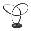 Veioza Trio LANDO metal, acril, negru, alb, LED, 8W, 3000K, 800Lm - R53591132