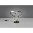 Veioza Trio LANDO metal, acril, negru, alb, LED, 8W, 3000K, 800Lm - R53591132