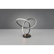 Veioza Trio LANDO metal, acril, negru, alb, LED, 8W, 3000K, 800Lm - R53591132