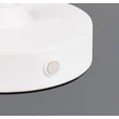 Veioza Trio KENNY metal, textil, alb, LED, 1.5W, 3000K, 140Lm - R53621101