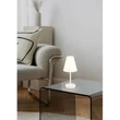 Veioza Trio KENNY metal, textil, alb, LED, 1.5W, 3000K, 140Lm - R53621101
