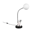 Veioza Trio ARM metal, plastic, negru, alb, LED, 1.5W, 2700K, 100Lm - R53801102