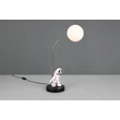 Veioza Trio ARM metal, plastic, negru, alb, LED, 1.5W, 2700K, 100Lm - R53801102