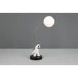 Veioza Trio ARM metal, plastic, negru, alb, LED, 1.5W, 2700K, 100Lm - R53801102