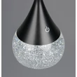 Veioza Trio TEMBO plastic, transparent, negru, RGB-LED, 4.5W, 3000-4200-6500K, 420Lm - R53851102